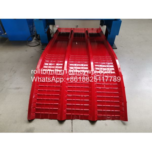 падая вода сгабривая машину листа крыши 380v гофрируя