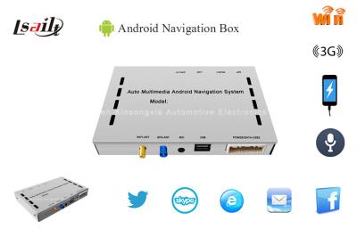 Caixa da navegação de Android 4.2.2 Android GPS para a unidade de JVC, o mapa livre e a elevação de software