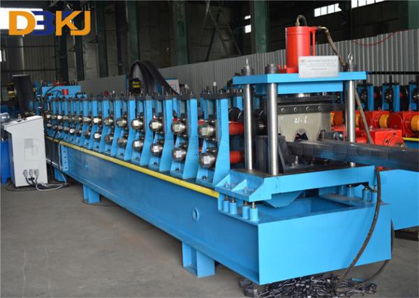 Galvanized Steel Highway Guardrail Roll Forming Machine 5T Hydraulic Uncoiler