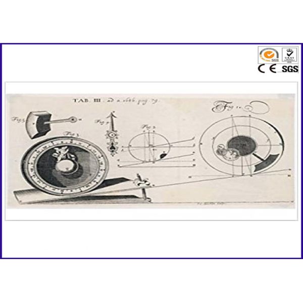 Placa IEC60335-1 de alumínio lisa para aparelhos eletrodomésticos/teste estabilidade das lâmpadas