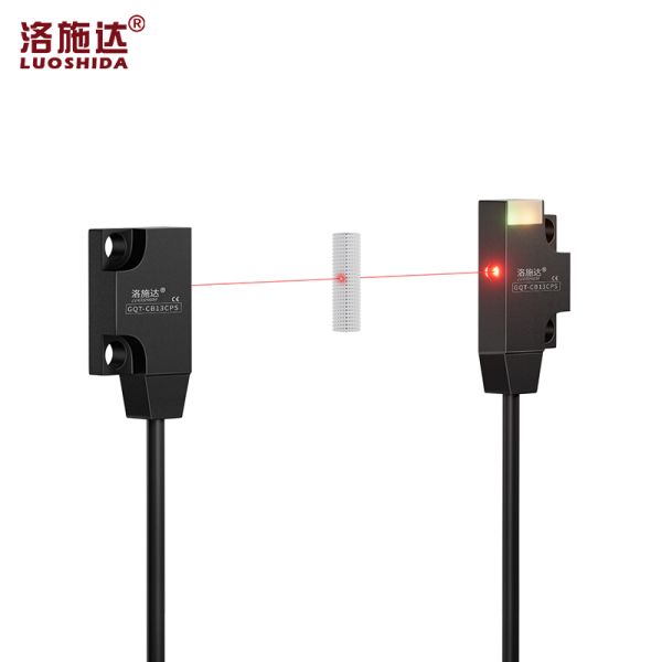 Ultra Thin Photoelectric Sensor Diffuse Reflection Through Beam IP66 12-24VDC NPN PNP Industrial Object Detection Photoelectric Switch