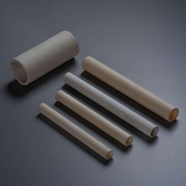 9 Твердость Моха Круглые керамические трубки из алюминия для полупроводниковой промышленности