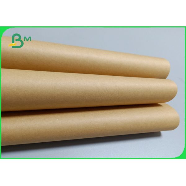 Unbleached Kraft пульпирует упаковочную бумагу Брауна Kraft для сумок упаковки еды Unbleached kraft пульпирует упаковочную бумагу Брауна Kraft для сумок упаковки еды