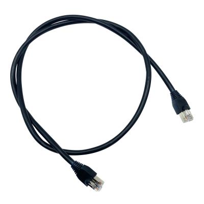 Copper 24AWG Ethernet Cable Connector With 10Gbps Data Rate PVC Jacket 1GHz Frequency