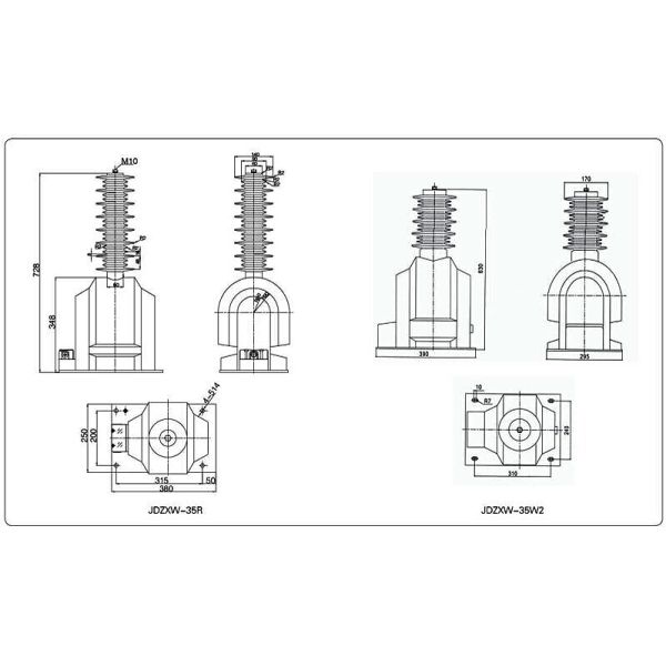 Трансформатор одиночной фазы 35KV потенциальный