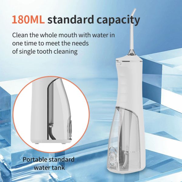 High Pressure Handheld Water Flosser IPX7 Waterproof For Teeth