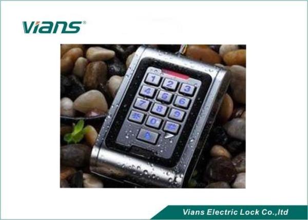 IP68 imperméabilisent le contrôleur d'Access en métal avec la carte de fin de support de la fréquence 125KHZ et le codent