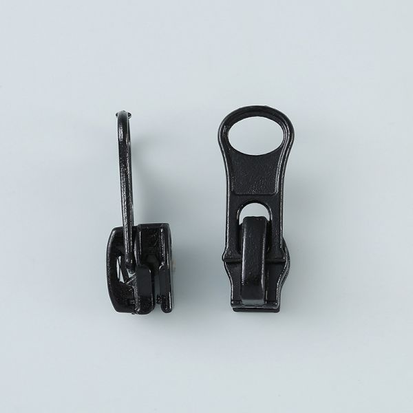 Lightweight Nylon Automatic Lock Slider 3# For Luxury Clothing