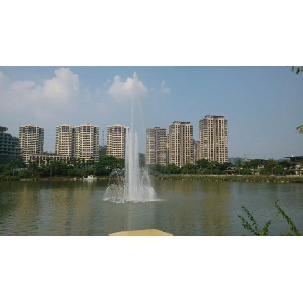 Красочный освещенный проект фонтана СС304 1м на открытом воздухе музыкальный