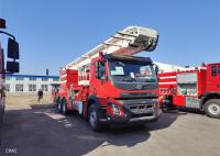 lecteur 6x4 camion de pompiers d'échelle pivotante de 32 mètres portant 2000L la mousse de l'eau 1500L