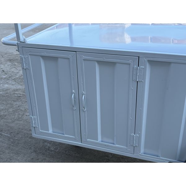 Customize color size Ice Cream Push Carts fast food trolley for promotion selling hamburger