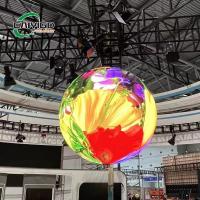 Écran LED sphérique créatif à 360 degrés angle de vue globe affichage LED à boule