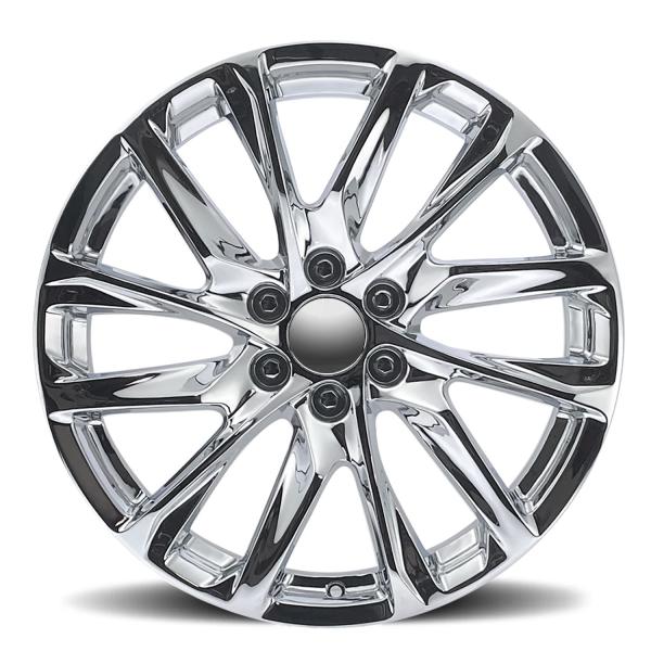 Chrome Cadillac Replica Wheels OE 22 Inch Escalade Platinum Rims 6x5.5 +28