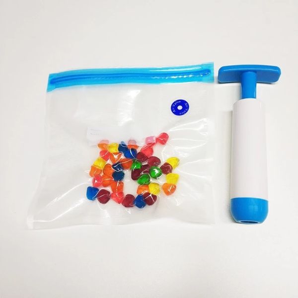 Мешки качества еды пластиковые упаковывая изготовленную на заказ ясную сумку вакуума застегивают на молнию верхнюю жару - уплотнение