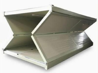 Single Double Door Prefabricated Structural Steel Folding Container House