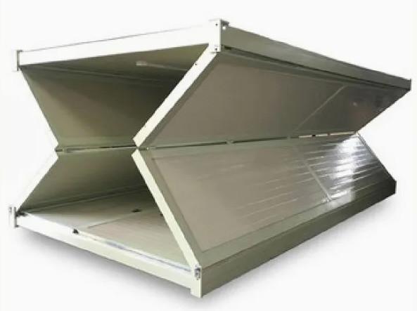 Weather Resistance Comfort Folding Container Houses Modern Style Q235 Q355