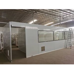 Softwall Clean Room Modular Clean Room with Class 1000/ISO5/ISO6/ISO7 Purification Freestanding Or Wall Mounted and HEPA Filter And Prefilter