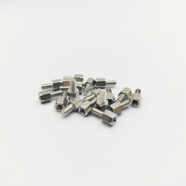 A4-80 Stainless Steel M3 Hex Standoff 11mm Male-Female Electropolished