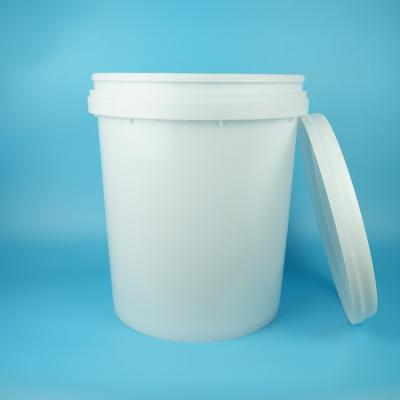 Tambor de plástico PP HDPE 25kg com tampa e alça