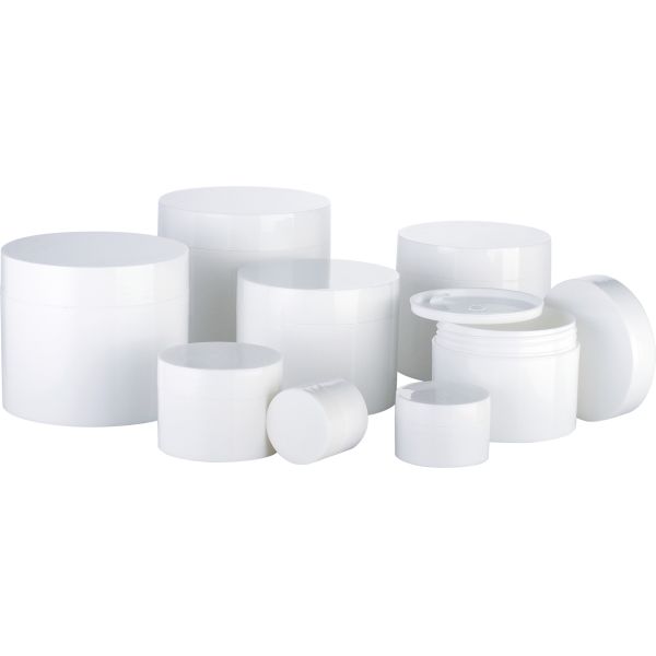 JL-JR824A PP Double Wall Cream Jar 5ml 8ml 15ml 30ml 50ml 100ml 150ml 200ml 250ml