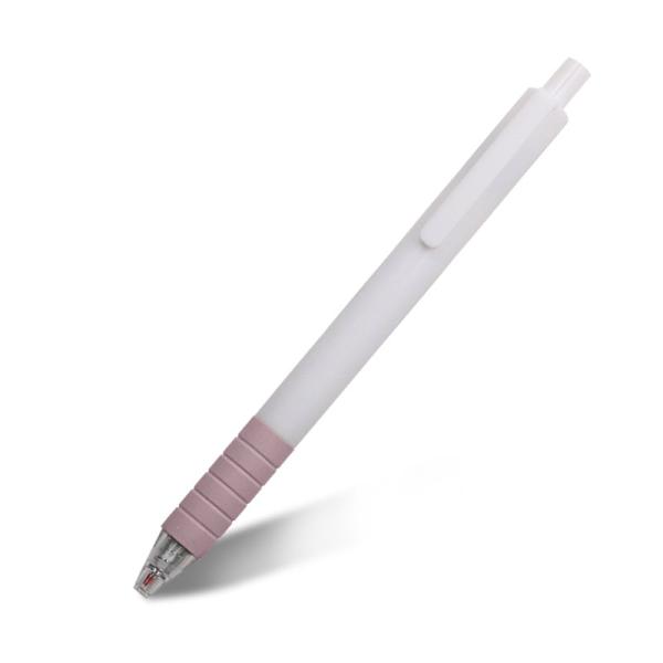 0.5mm simple presse en plastique crée un stylo à encre en gel écriture fluide prise douce encre sèche rapide