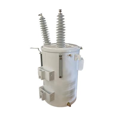 Transformador de distribuição montado em um pólo de fase única 50kva
