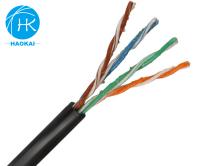 CCA UTP CAT5E câble LAN rempli de gelée extérieure résistant aux températures élevées