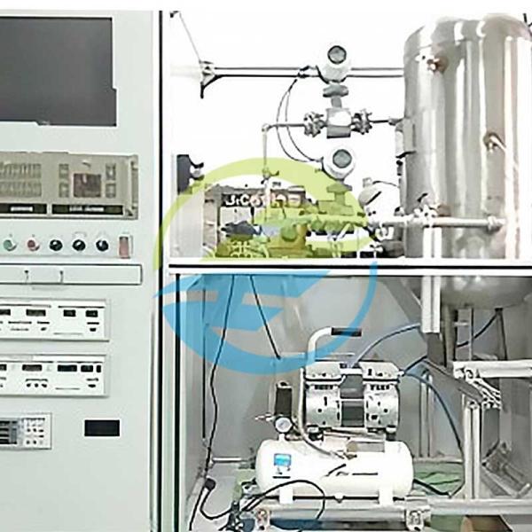ポンプ試験機 自動クランプ 80m³/h 容量 EV 水環真空ポンプ試験台
