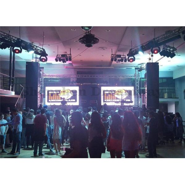 PH5 Commercial Full Color Indoor LED Screen Rental 3500 Nits / Sqm Brightness