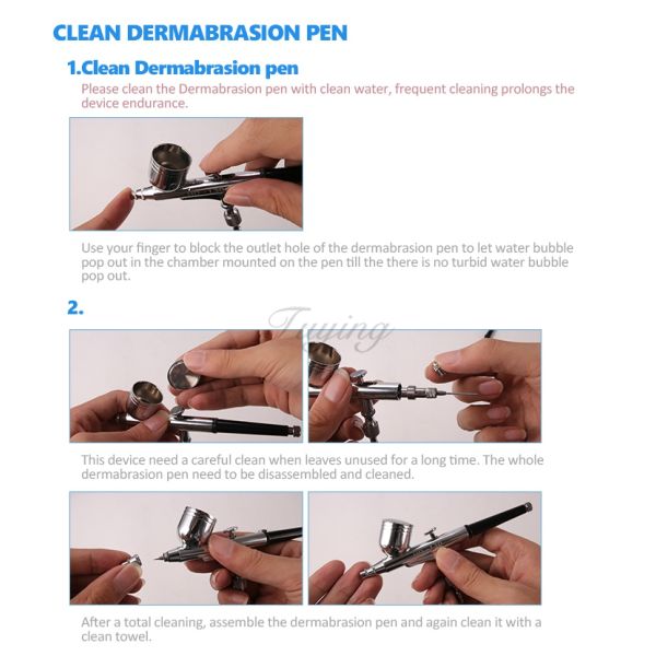 Ready Ship 2in1 Deep Cleaning Microdermabrasion Peel Hydra Dermabrasion Machine Oxygen Spray Facial Machine
