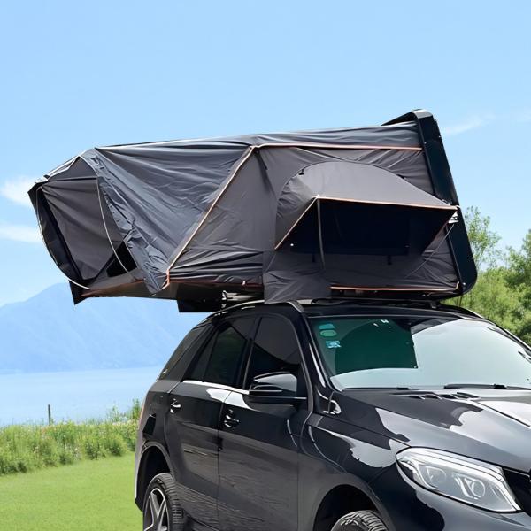 ABS Hard Shell Roof Top Tent 210x160cm Side Folding for SUV Van