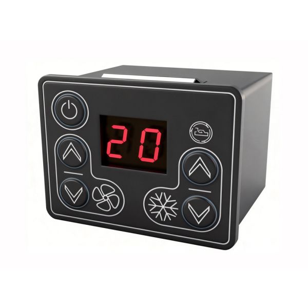 Universal Car Fitment ABS Material HVAC Control Module with 12V Power Supply for Bus Truck and Car AC Systems