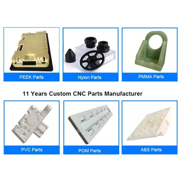 CNC частей точности пластиковый подвергая масло механической обработке материала EPT ПК PMMA устойчивое
