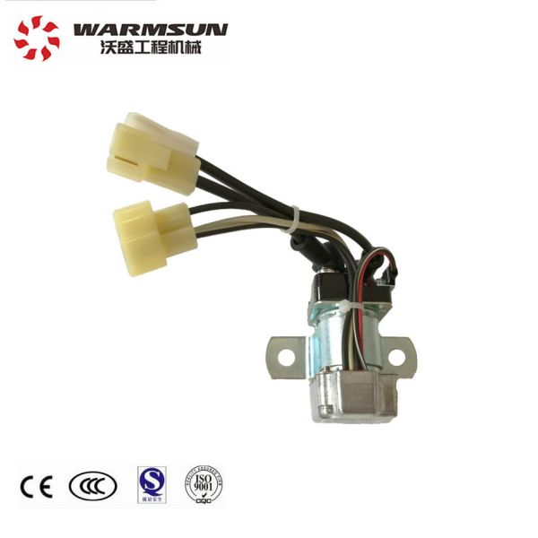 Máquina escavadora Electric Parts do relé do solenoide do acionador de partida de B240700000382 182553 - 0391