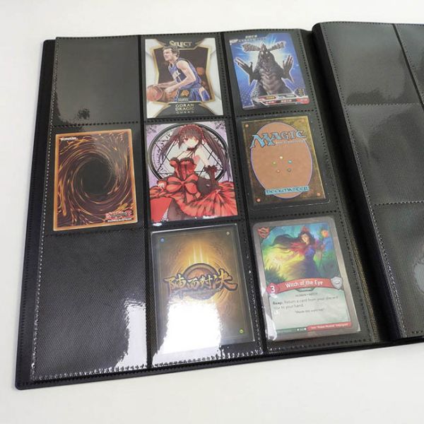 Пластиковый держатель для карт MTG с 18 карманами Pokemon Card Collector Binder