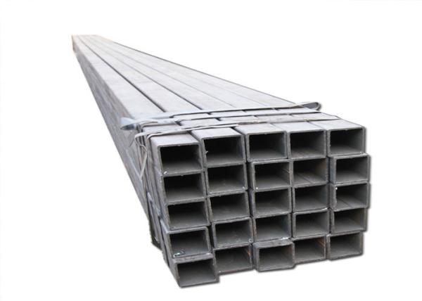 Tubo do quadrado do aço carbono da borda de Slite, cor brilhante da tubulação sem emenda de aço suave