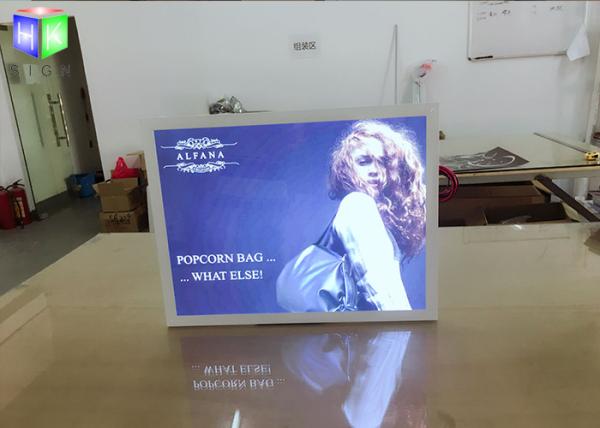 Picture Poster Frame Light Box A3 Aluminum Wall Mounted For Movie Poster
