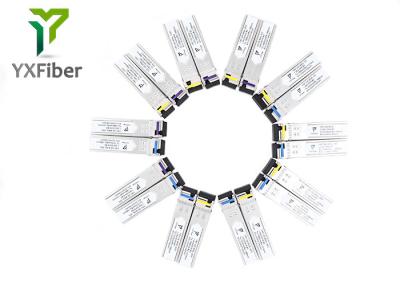 Módulo direcional do transceptor de SFP do Bi do WDM DDMI 1.25Gb do LC