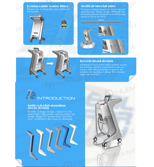High intensity focused ultrasound technology HIFU slimming machine for fat loss