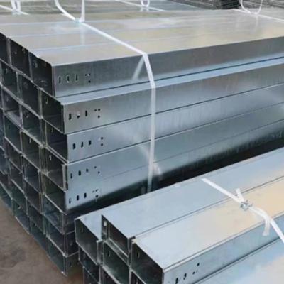 3m-6m Length Hot Dip Cable Tray Galvanized With Ventilation Groove And Perforation Features