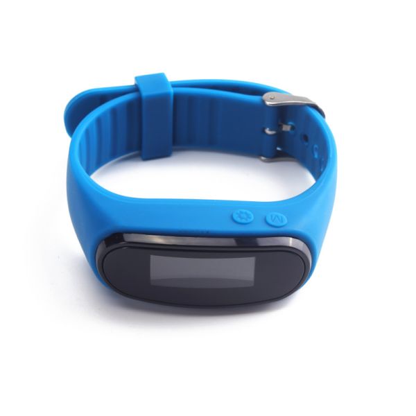 FCC Compliant Fitness Pedometer Watch Colorful Silicone Bracelet