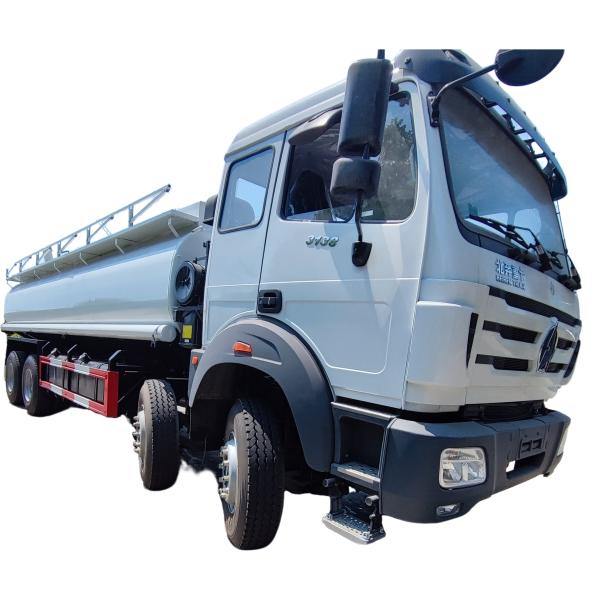 BEIBEN 30CBM Diesel Storage Vehicle New 8x4 Manual Transmission Aluminum Alloy Fuel Delivery Truck Factory Direct Sale China