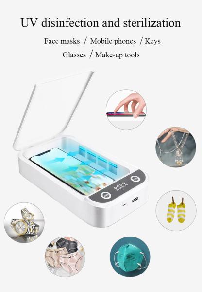 UVC Sanitizing Uv Light Phone Sterilizer Box Multifunctional Baby Disinfecting Treasure