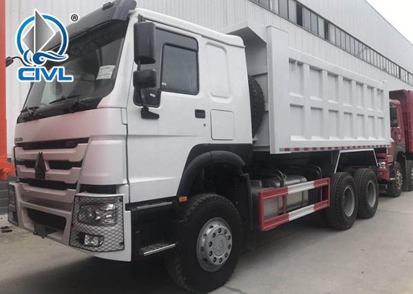 HOWO 6x4 Heavy Duty Dump Truck load capacity 40tons tipper truck New Manual Transmission Type Euro II
