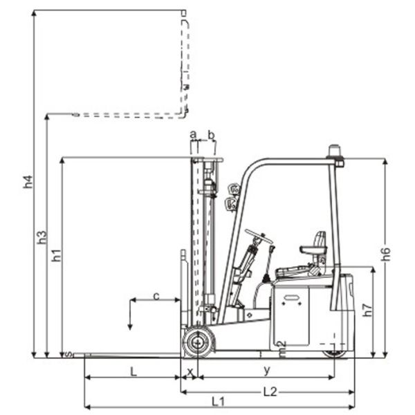 Платформа грузоподъемника привода заднего колеса электрическая усаженная с бортовой аттестацией ТУВ переноса