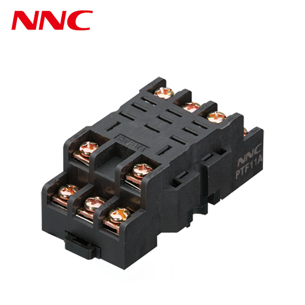 NNC Relay Socket PTF11A Series applied for HHC68A/LY3/JQX-13F Relay
