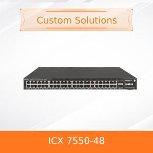 interruptor de red del jaléo 1500W ICX7450-SVL-RMT-3 336Gb/s 960Gb/s
