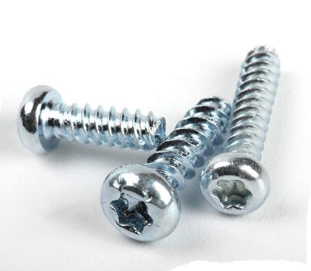 High Accuracy Steel Zinc Flat Head Screw Mild Steel Material 4.8 Grade ISO 7046.1