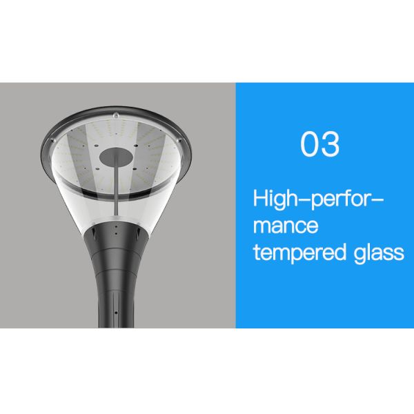 50016h Courtyard 101lm/W 3030 Dusk To Dawn Led Light For Garden Road