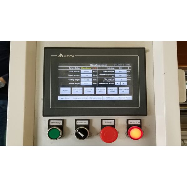 Intelligent Bubble Wrap Air Bubble Film Cutting and Slitting Machine with Auto Feed